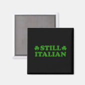 Aimant trèfle italien drôle St Patrick Saint Patty (Recto/Verso)