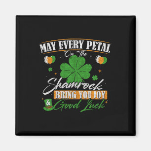 Aimant Trèfle Joyeux St-Patrick
