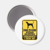 Aimant Treking Walker Coonhound (Recto/Verso)