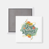 Aimant Très Démocratique Tendance Très Minutieuse Démocra (Recto/Verso)