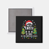 Aimant Très Probable De Chanter Les Chansons De Noël Fami (Recto/Verso)
