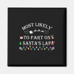 Aimant Très Probable De Débuter Sur Père Noël Lap Funny F