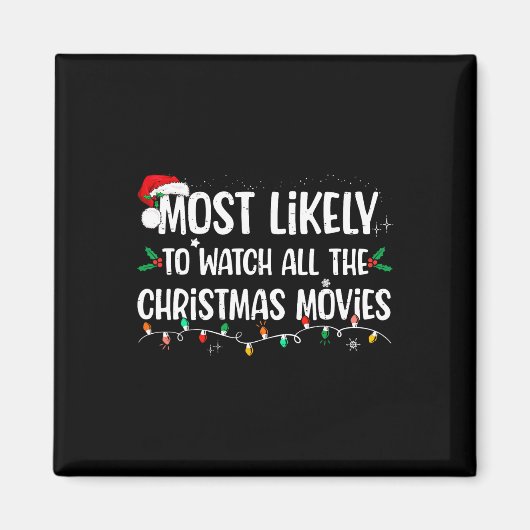 Aimant Très Probable De Voir Tous Les Films De Noël Matc (Devant)