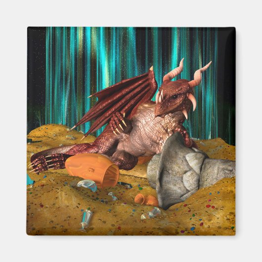 Aimant Trésor de dragon (Devant)