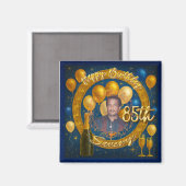 Aimant 'Trésors d'anniversaire : Designs pour chaq (Recto/Verso)