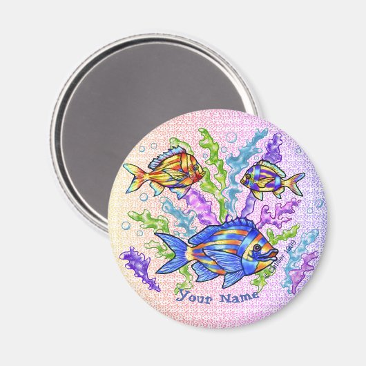 Aimant Triage de poissons (Recto/Verso)