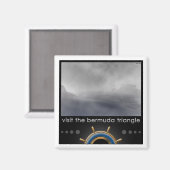 Aimant Triangle des Bermudes (Recto/Verso)