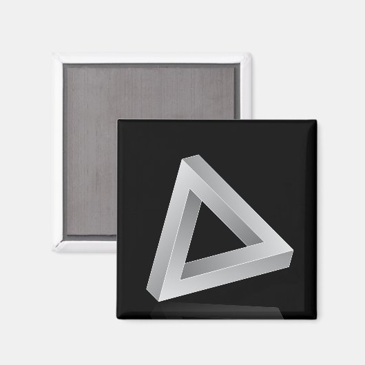 Aimant Triangle impossible (Recto/Verso)