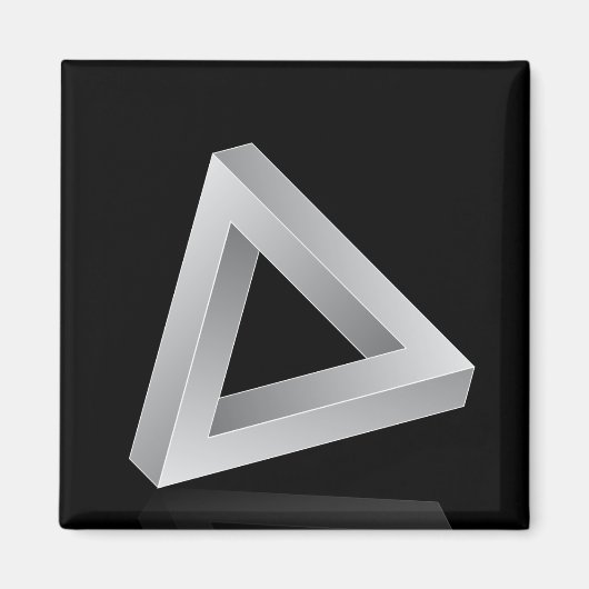 Aimant Triangle impossible (Devant)