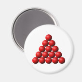 Aimant Triangle Snooker (Recto/Verso)