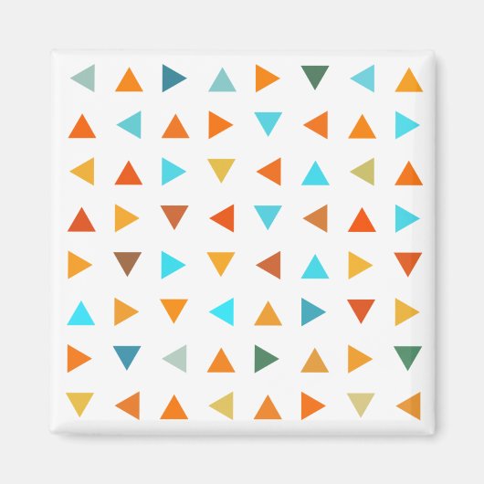 Aimant Triangles colorés (Devant)