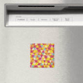 Aimant Triangles polychromes en forme géométrique (In Situ (Lave-vaisselle))