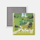 Aimant Triberg, Bade-Wurtemberg, Allemagne (Recto/Verso)