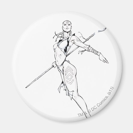 Aimant tribu Indigo 8 (Devant)