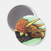 Aimant Tricératops (Recto/Verso)
