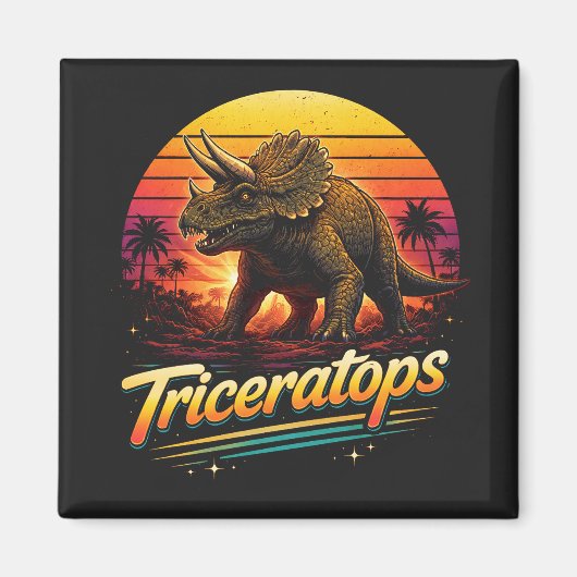 Aimant Triceratops (Devant)