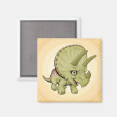 Aimant Tricératops (Recto/Verso)