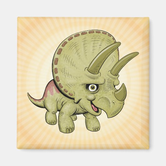 Aimant Tricératops (Devant)