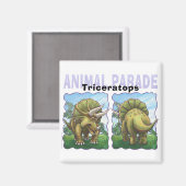 Aimant Triceratops Cadeaux & Accessoires (Recto/Verso)
