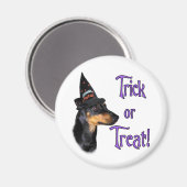 Aimant Trick de Manchester Terrier (Recto/Verso)