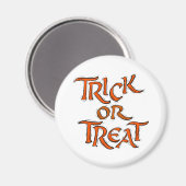 Aimant Trick Halloween ou Traiter les mots (Recto/Verso)