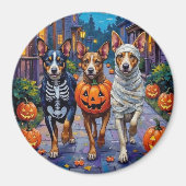 Aimant Trick ou traitement de bovins australiens à Hallow (Devant)