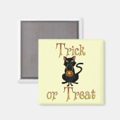 Aimant Trick ou Treat Kitty (Recto/Verso)