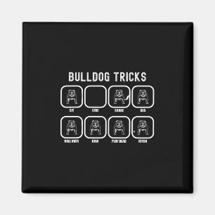 Aimant Tricks - Fun Bulldog Training Favoris