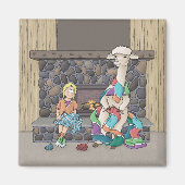 Aimant Tricot Alpaca (Devant)