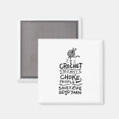 Aimant Tricot au crochet Laine de crochet (Recto/Verso)