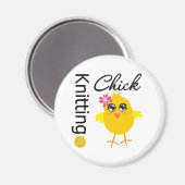 Aimant Tricot Chick (Recto/Verso)
