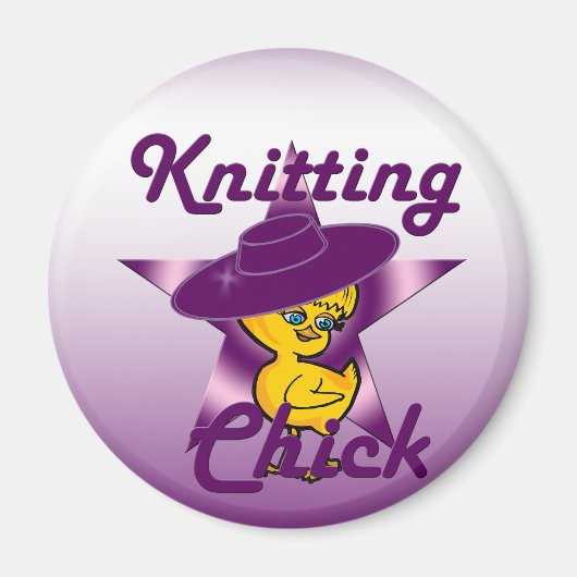Aimant Tricot Chick #9 (Devant)