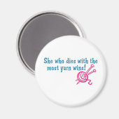 Aimant Tricot drôle (Recto/Verso)