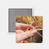 Aimant Tricot main (Recto/Verso)