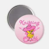 Aimant Tricot poussette #8 (Recto/Verso)