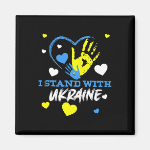 Aimant Trident ukrainien Drapeau ukrainien Drapeau ukrain