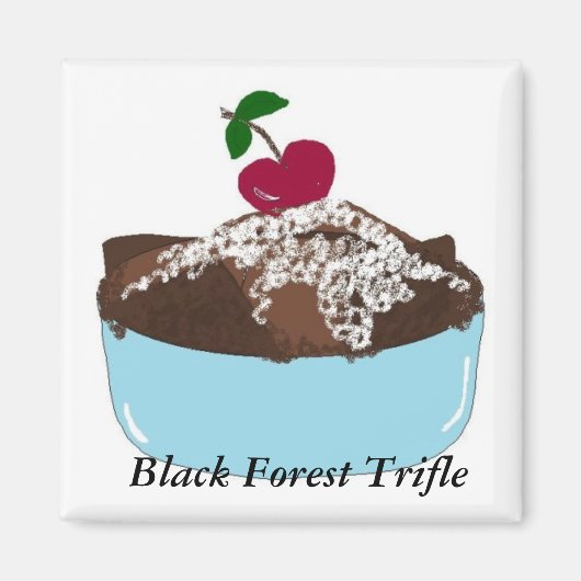 Aimant Trifle de la Forêt-Noire (Devant)