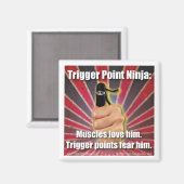 Aimant Trigger Point Ninja ® Muscles L'aiment (Recto/Verso)