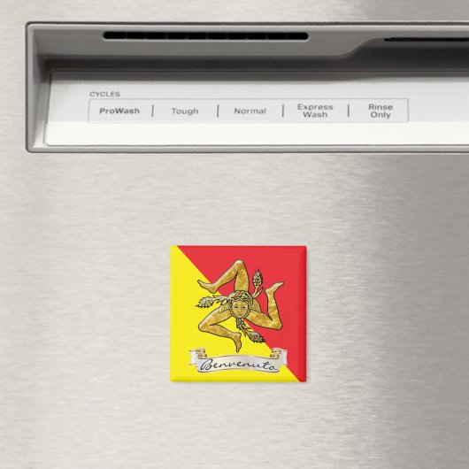 Aimant Trinacrie sicilienne Benvenuto (In Situ (Lave-vaisselle))