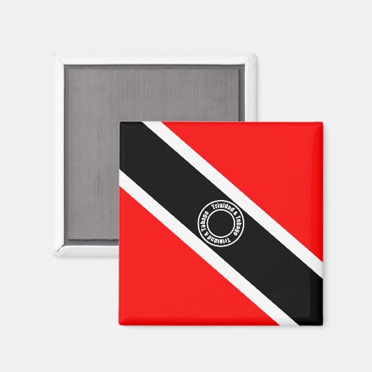 Aimant Trinité-et-Tobago (Recto/Verso)