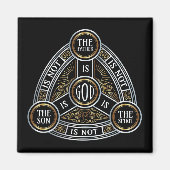 Aimant Trinité Le Père, Le Fils Et Le Saint-Esprit (Devant)