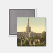 Aimant Trinity Church II, Stratford-upon-Avon, Angleterre (Recto/Verso)