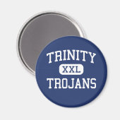 Aimant Trinity - Trojans - High - Garfield Heights Ohio (Recto/Verso)