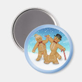 Aimant Trio de pain d'épices (Recto/Verso)