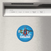 Aimant Trio de puissance de la Ligue de la Justice (In Situ (Lave-vaisselle))