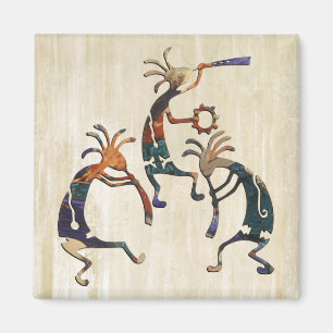 Aimant Trio musicien KOKOPELLI + vos idées