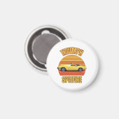 Aimant Triomphe de voiture classique Spitfire (Recto/Verso)