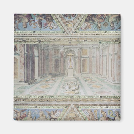 Aimant Triomphe du christianisme, des chambres Raphael (Devant)