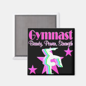 AIMANT TRIPLE MENACE GYMNAST (Recto/Verso)