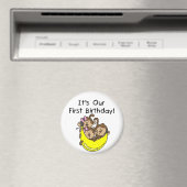 Aimant Triplets ęrs - Deux T-shirts et cadeaux de garçon (In Situ (Lave-vaisselle))